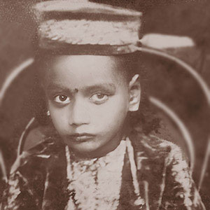 Swami Venkatesananda as a young boy