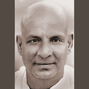 Swami Sivananda stayed focus on servering one and all during the tour. 