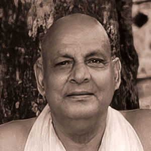 Swami Sivananda at the Sivananda Ashram 