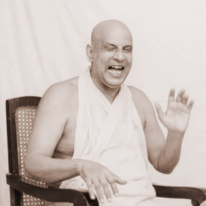 Photo 2 - Swami Sivananda & Swami Venkatesananda enjoy a good laugh.