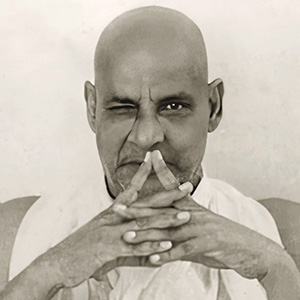 Sivananda's remarkable one-eyed penetrating stare! 