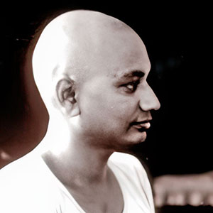 Prsenting new Sivananda book publication to Sivananda
