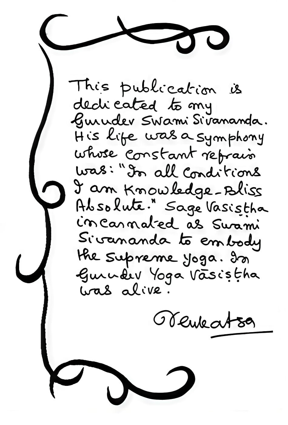 the handwritten page from the publication